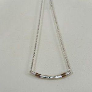 American Eagle │ Silver & Gold Necklace